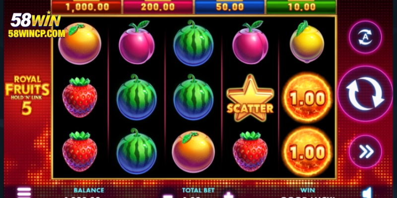 Quay hũ rực rỡ, săn thưởng bùng nổ tại 58WIN