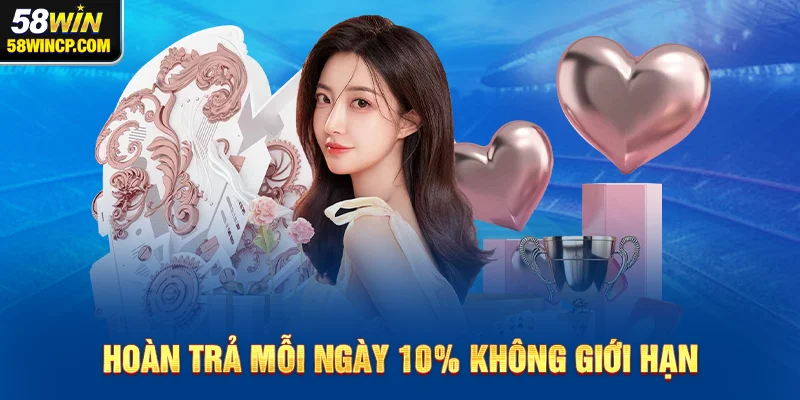 Hoàn trả mỗi ngày 10% không giới hạn